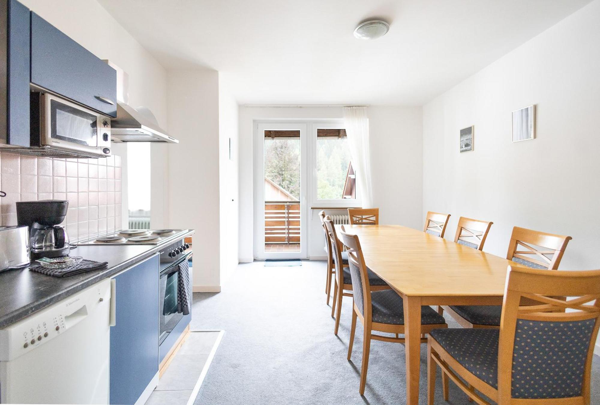 Apartmenthaus Am Waldrand- Kueche - Fruehstueck - Balkon ヴィルデマン エクステリア 写真