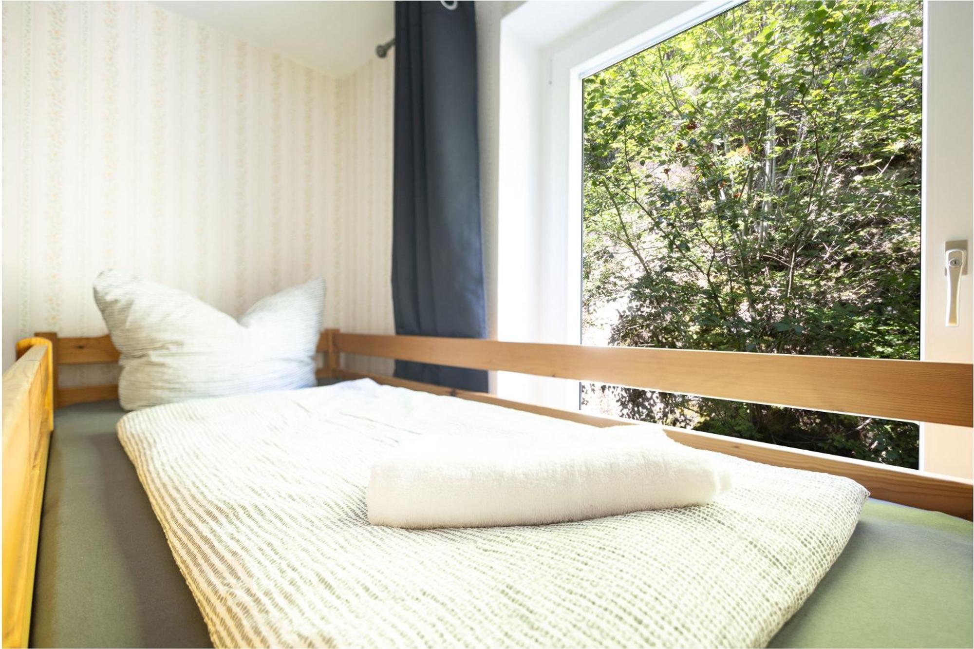 Apartmenthaus Am Waldrand- Kueche - Fruehstueck - Balkon ヴィルデマン エクステリア 写真
